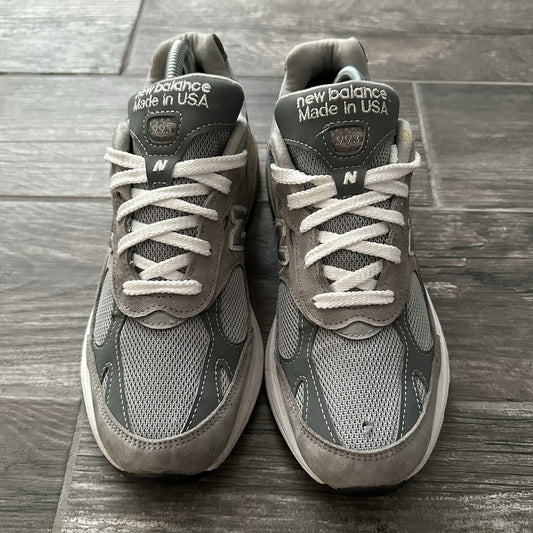 NEW BALANCE 993 USA MADE SUEDE GREY SNEAKERS WMNS SZ 9 NO BOX CASTLE ROCK Yesterday's Fits Clothing Fashion Vintage Streetwear Fashion Item