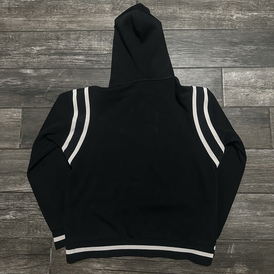 POLO RALPH LAUREN SCRIPT PULLOVER HOODIE SWEATSHIRT SZ M SPELL OUT LOGO Yesterday's Fits Clothing Fashion Vintage Streetwear Fashion Item