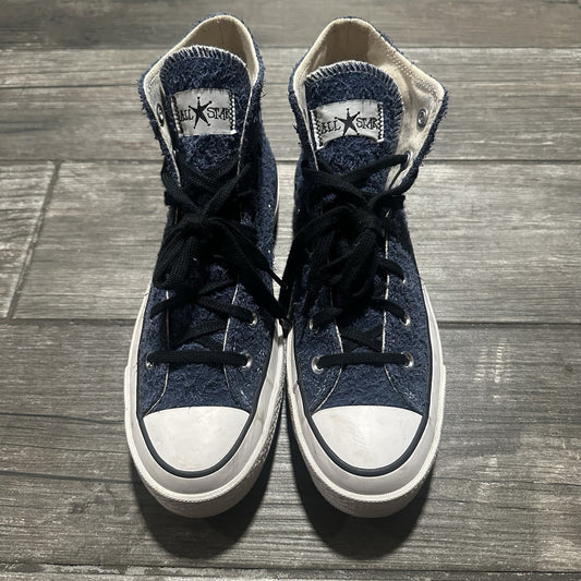 CONVERSE CUCK 70 HI STUSSY 8-BALL BLUE BLACK WHITE SZ 6 SNEAKERS NO BOX Yesterday's Fits Clothing Fashion Vintage Streetwear Fashion Item