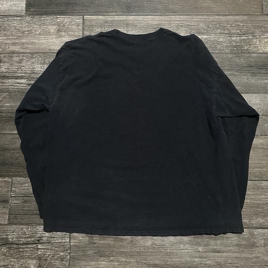 Y2K PANIC AT THE DISCO LONG SLEEVE BLACK FADED SHIRT CONCERT TOUR PROMO 2XL EMO Yesterday's Fits Clothing Fashion Vintage Streetwear Fashion Item