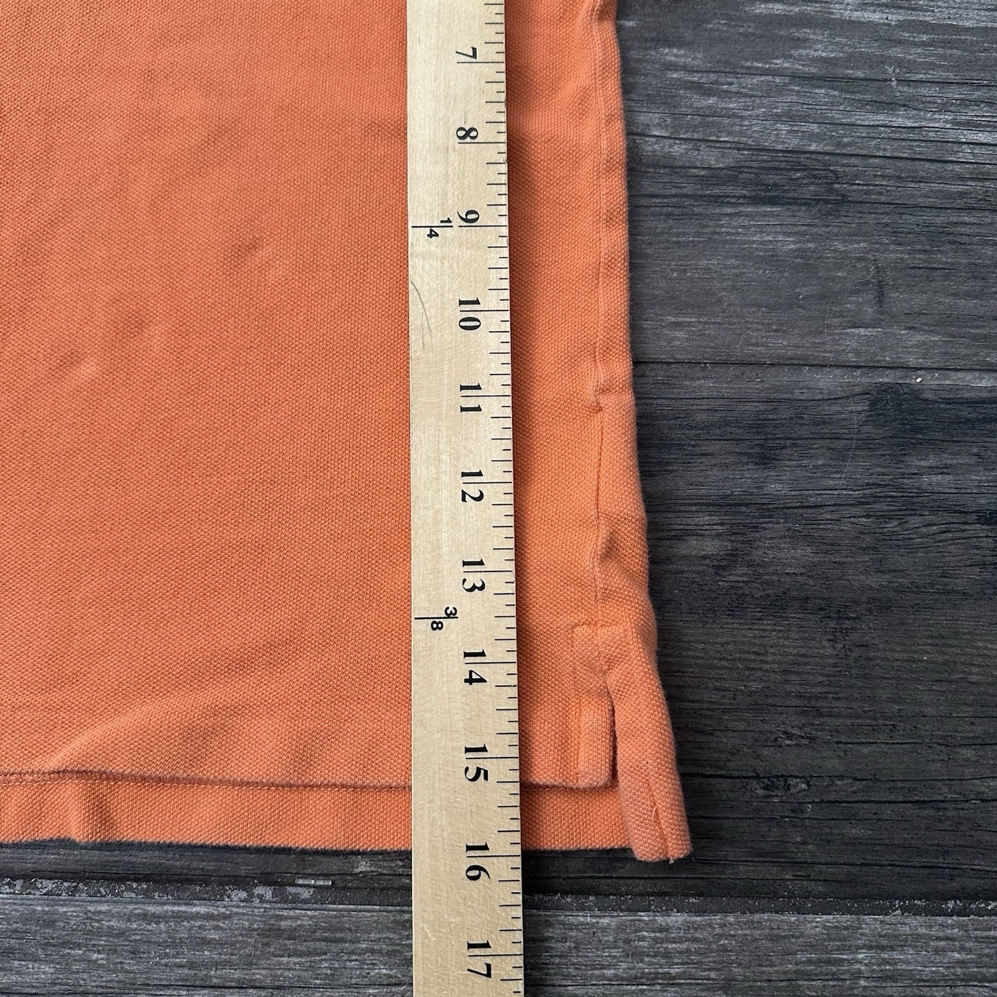 POLO RALPH LAUREN ORANGE FISH COLLARD SHIRT YOUTH KIDS SZ 5 1/4 BUTTON Yesterday's Fits Clothing Fashion Vintage Streetwear Fashion Item