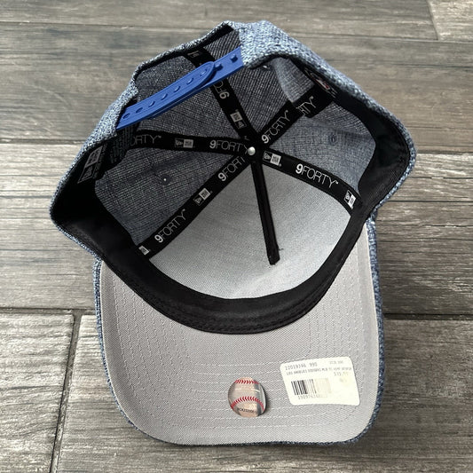 NEW ERA 990 LOS ANGELES DODGERS HEMP BLUE WHITE SNAPBACK BASEBALL HAT LA Yesterday's Fits Clothing Fashion Vintage Streetwear Fashion Item
