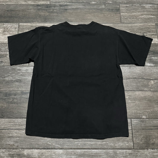 VTG Y2K NFL BRAND OAKLAND RAIDERS BLACK SHORT SLEEVE T-SHIRT TEE FOOTBALL SZ L Yesterday's Fits Clothing Fashion Vintage Streetwear Fashion Item