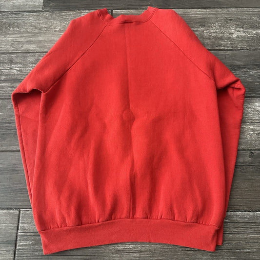 VTG 80s UNLV REBELS LAS VEGAS RED USA SWEATSHIRT PULLOVER COLLEGE SZ L FOTL Yesterday's Fits Clothing Fashion Vintage Streetwear Fashion Item