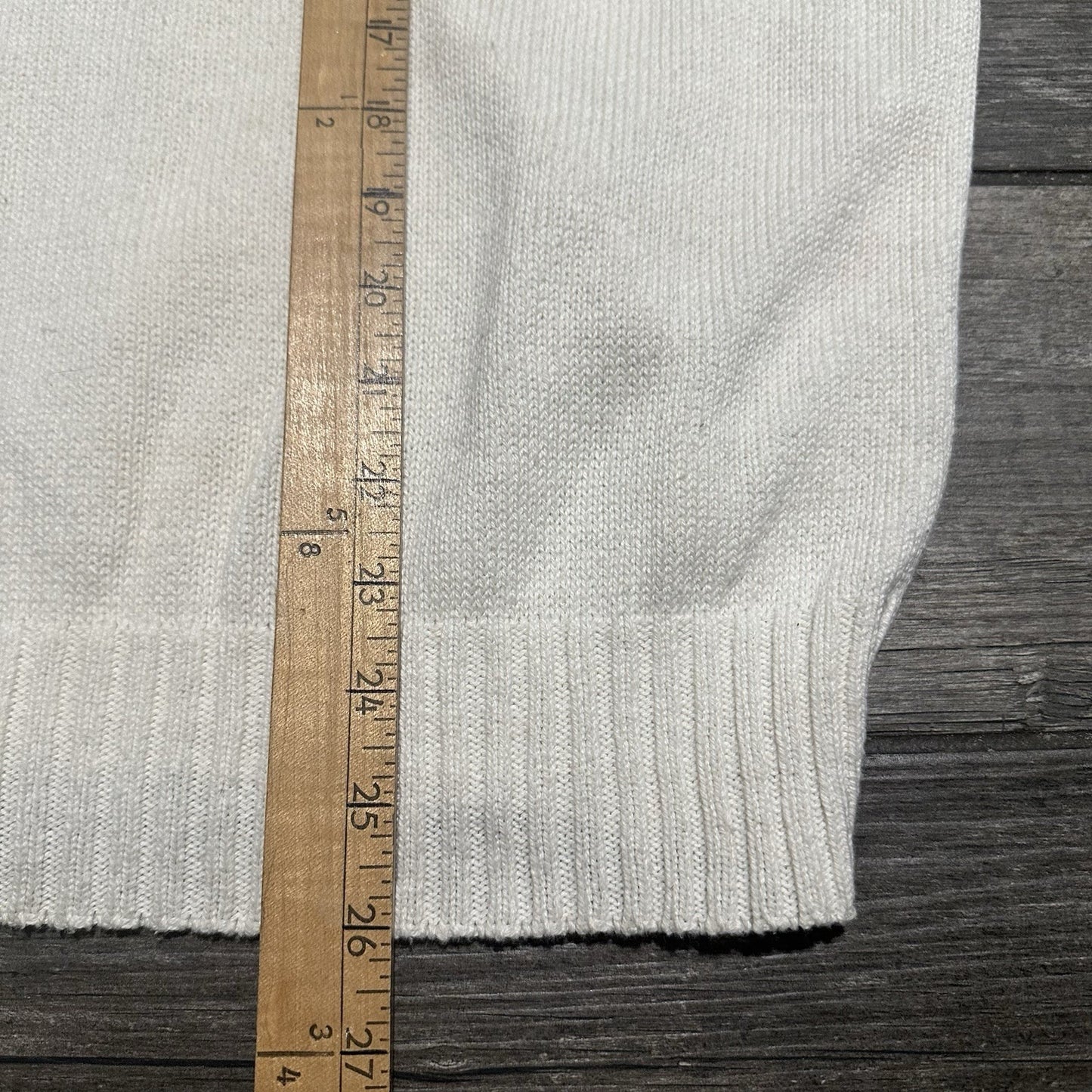 VTG 80s CONVERSE KNIT SWEATER VEST SZ L WHITE ORANGE BLUE SLEEVELESS Yesterday's Fits Clothing Fashion Vintage Streetwear Fashion Item