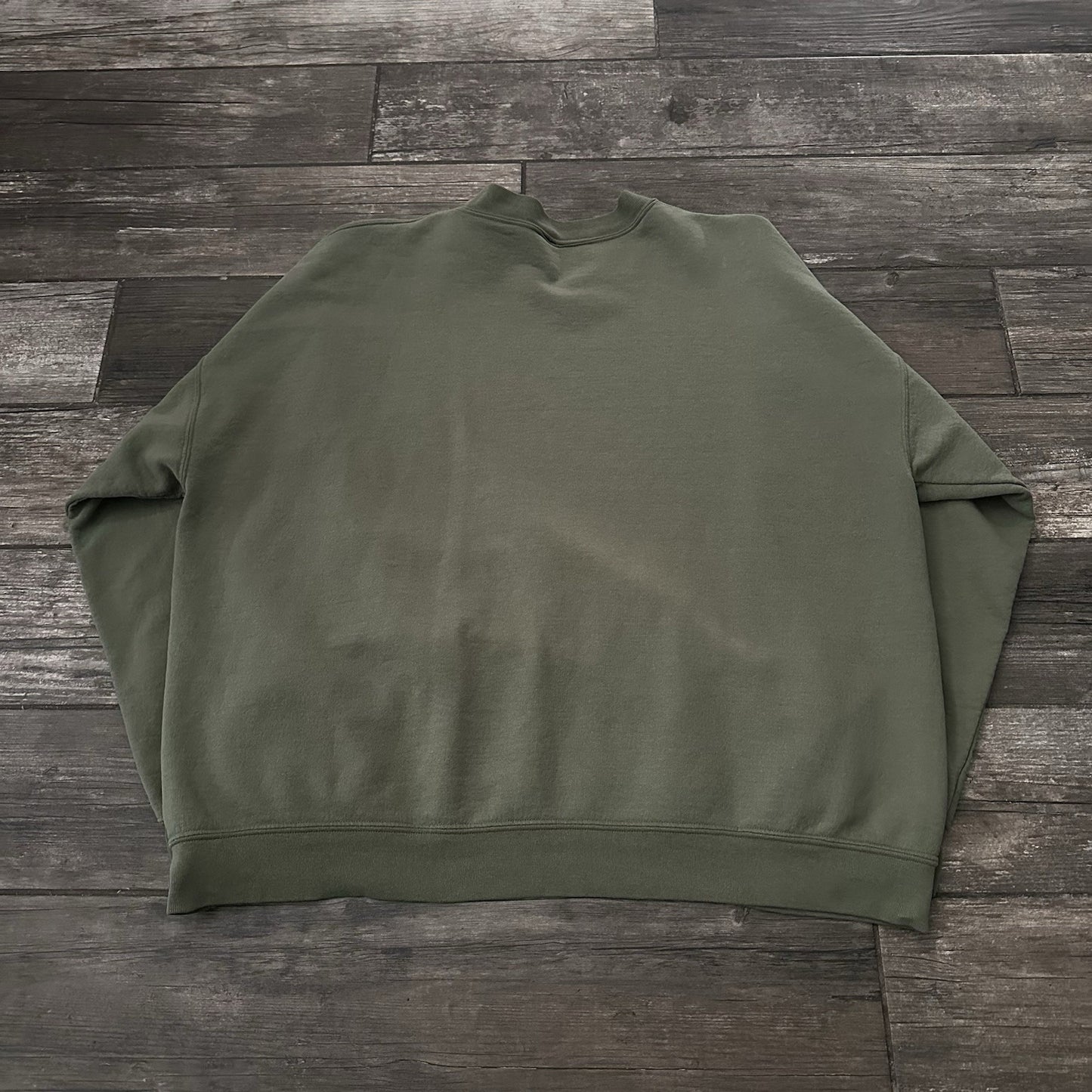 VTG 90s AMERICAN BALD EAGLE GREEN FADED NATURE SWEATSHIRT BAGGY SZ XL USA Yesterday's Fits Clothing Fashion Vintage Streetwear Fashion Item