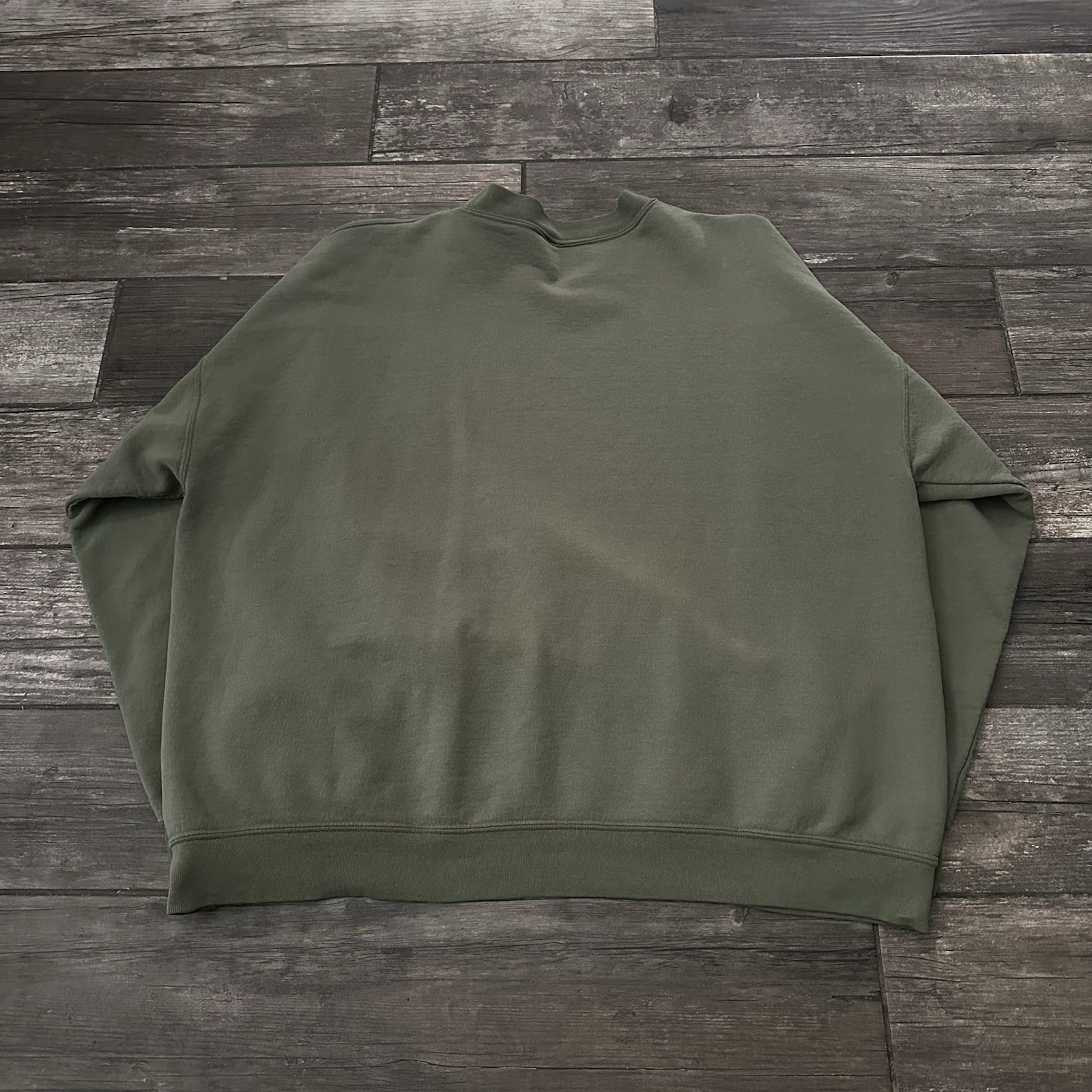 VTG 90s AMERICAN BALD EAGLE GREEN FADED NATURE SWEATSHIRT BAGGY SZ XL USA Yesterday's Fits Clothing Fashion Vintage Streetwear Fashion Item