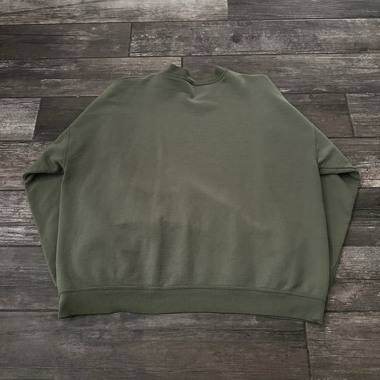 VTG 90s AMERICAN BALD EAGLE GREEN FADED NATURE SWEATSHIRT BAGGY SZ XL USA Yesterday's Fits Clothing Fashion Vintage Streetwear Fashion Item
