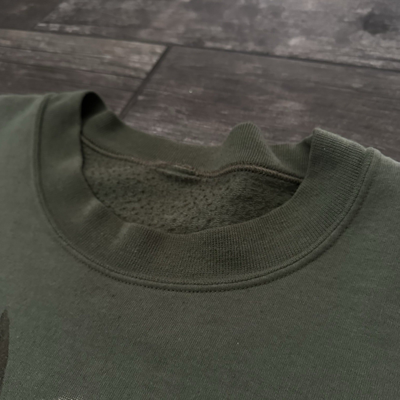 VTG 90s AMERICAN BALD EAGLE GREEN FADED NATURE SWEATSHIRT BAGGY SZ XL USA Yesterday's Fits Clothing Fashion Vintage Streetwear Fashion Item