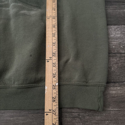 VTG 90s AMERICAN BALD EAGLE GREEN FADED NATURE SWEATSHIRT BAGGY SZ XL USA Yesterday's Fits Clothing Fashion Vintage Streetwear Fashion Item