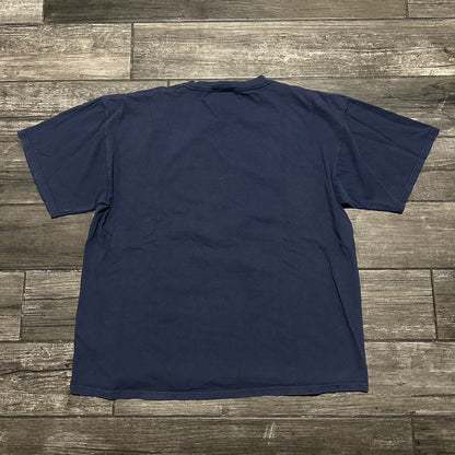 VTG Y2K CSA BOSTON RED SOX NAVY BLUE BASEBALL T-SHIRT XL MLB 2006 HELMET BALL Yesterday's Fits Clothing Fashion Vintage Streetwear Fashion Item