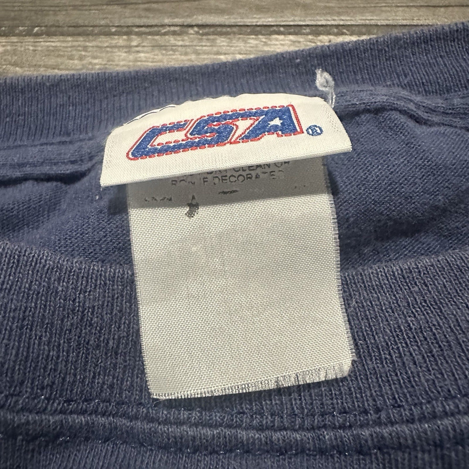 VTG Y2K CSA BOSTON RED SOX NAVY BLUE BASEBALL T-SHIRT XL MLB 2006 HELMET BALL Yesterday's Fits Clothing Fashion Vintage Streetwear Fashion Item