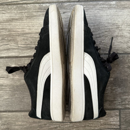 2020 PUMA SMASH V2 BLACK WHITE SNEAKERS 364989-01 SZ 8 MEN'S SHOES NO BOX Yesterday's Fits Clothing Fashion Vintage Streetwear Fashion Item