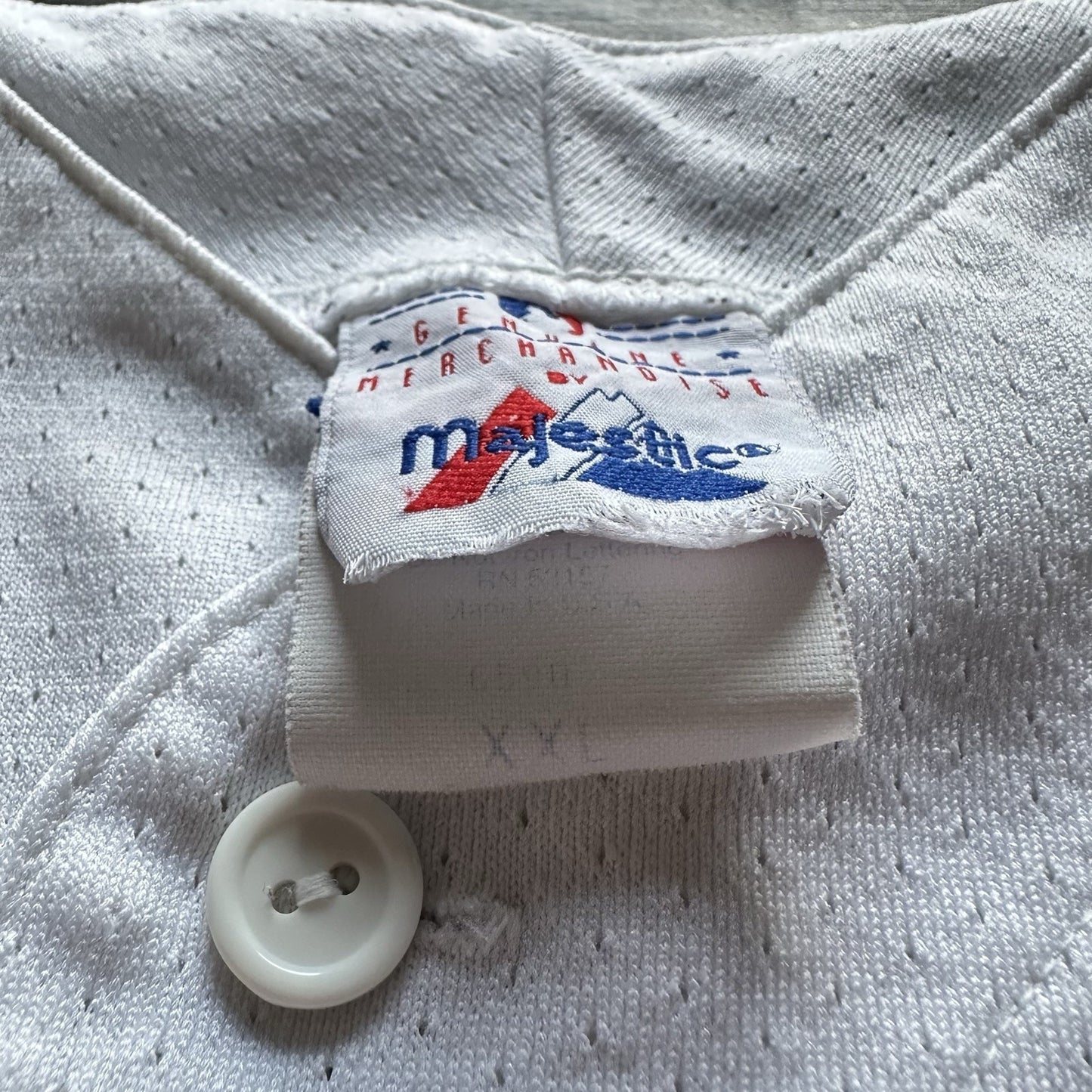 VTG 90s MAJESTIC NEW YORK NY YANKEES WHITE BASEBALL JERSEY PLAIN NO NAME SZ 2XL Yesterday's Fits Clothing Fashion Vintage Streetwear Fashion Item