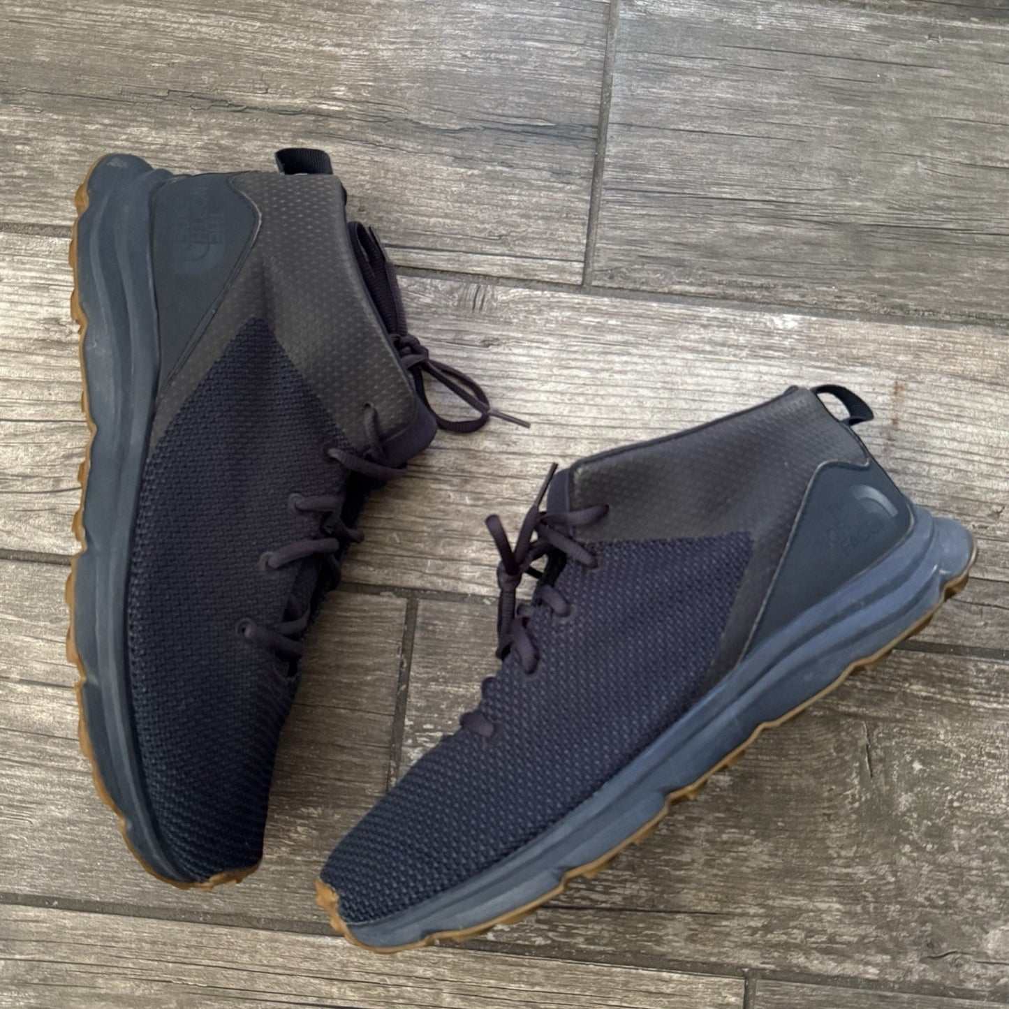 THE NORTH FACE SESTRIERE MID NAVY BLUE SZ 11 MEN'S SNEAKERS SHOES HIKING Yesterday's Fits Clothing Fashion Vintage Streetwear Fashion Item