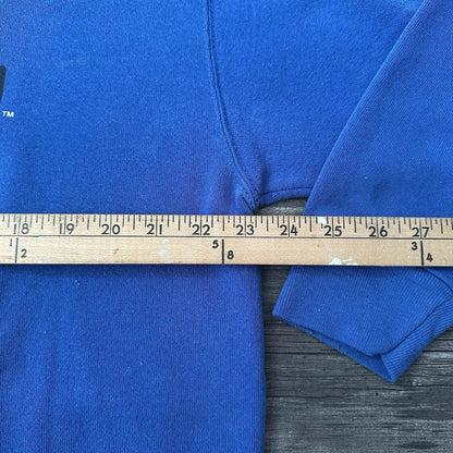 VTG BUFFALO BILLS AFC CHAMPS SUPER BOWL XXVII BLUE SWEATSHIRT FOOTBALL SZ L Yesterday's Fits Clothing Fashion Vintage Streetwear Fashion Item