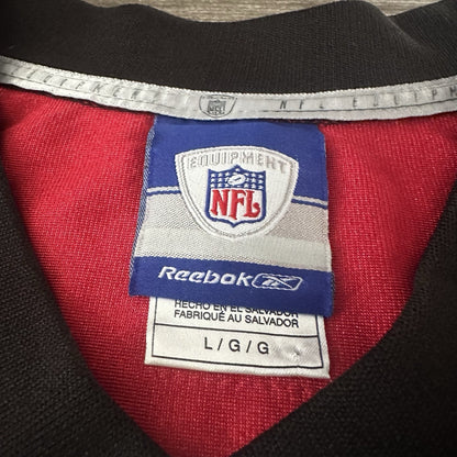 Y2K REEBOK TAMPA BAY BUCCANEERS CARNELL WILLIAMS RED FOOTBALL JERSEY SZ L Yesterday's Fits Clothing Fashion Vintage Streetwear Fashion Item