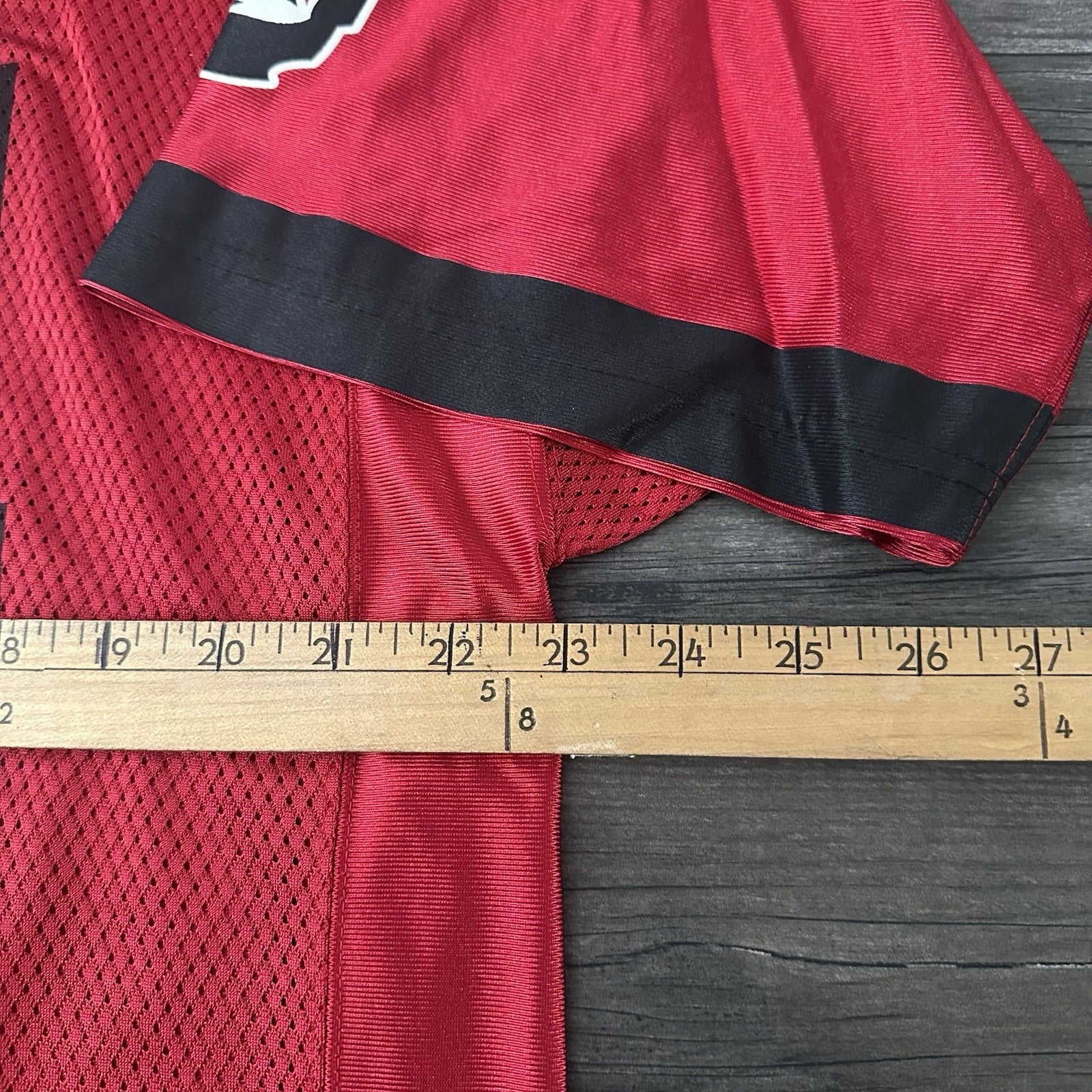 Y2K REEBOK TAMPA BAY BUCCANEERS CARNELL WILLIAMS RED FOOTBALL JERSEY SZ L Yesterday's Fits Clothing Fashion Vintage Streetwear Fashion Item