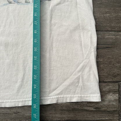 Y2K 2009 NKOTB NEW KIDS ON THE BLOCK WHITE FADED TOUR T-SHIRT SZ XL Yesterday's Fits Clothing Fashion Vintage Streetwear Fashion Item