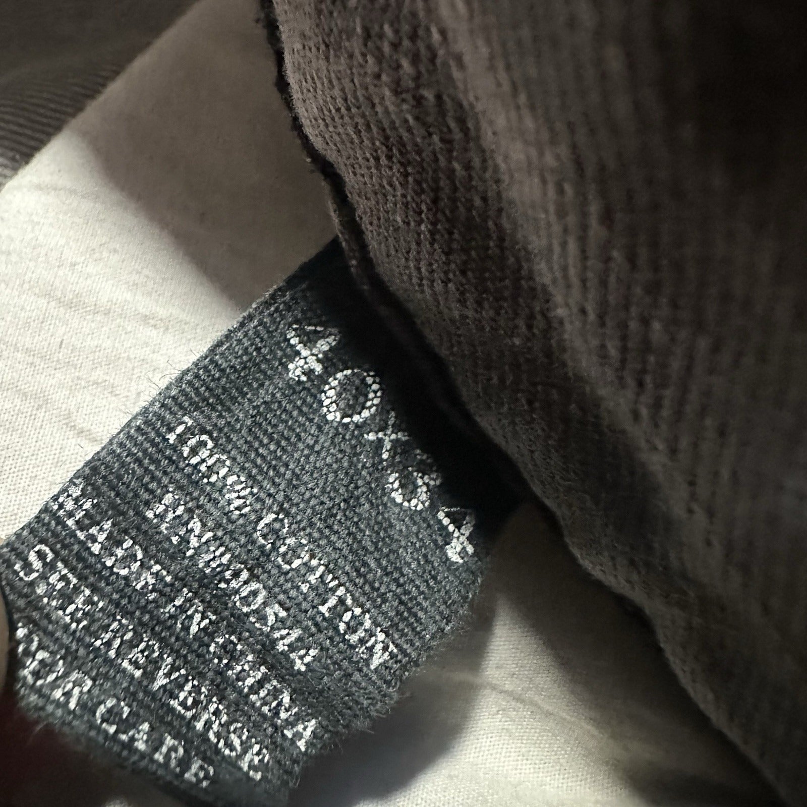 Y2K KANJI GREY BAGGY DENIM JEANS DISTRESSED FADED WIDE LEG MEASURES 40X32 Yesterday's Fits Clothing Fashion Vintage Streetwear Fashion Item