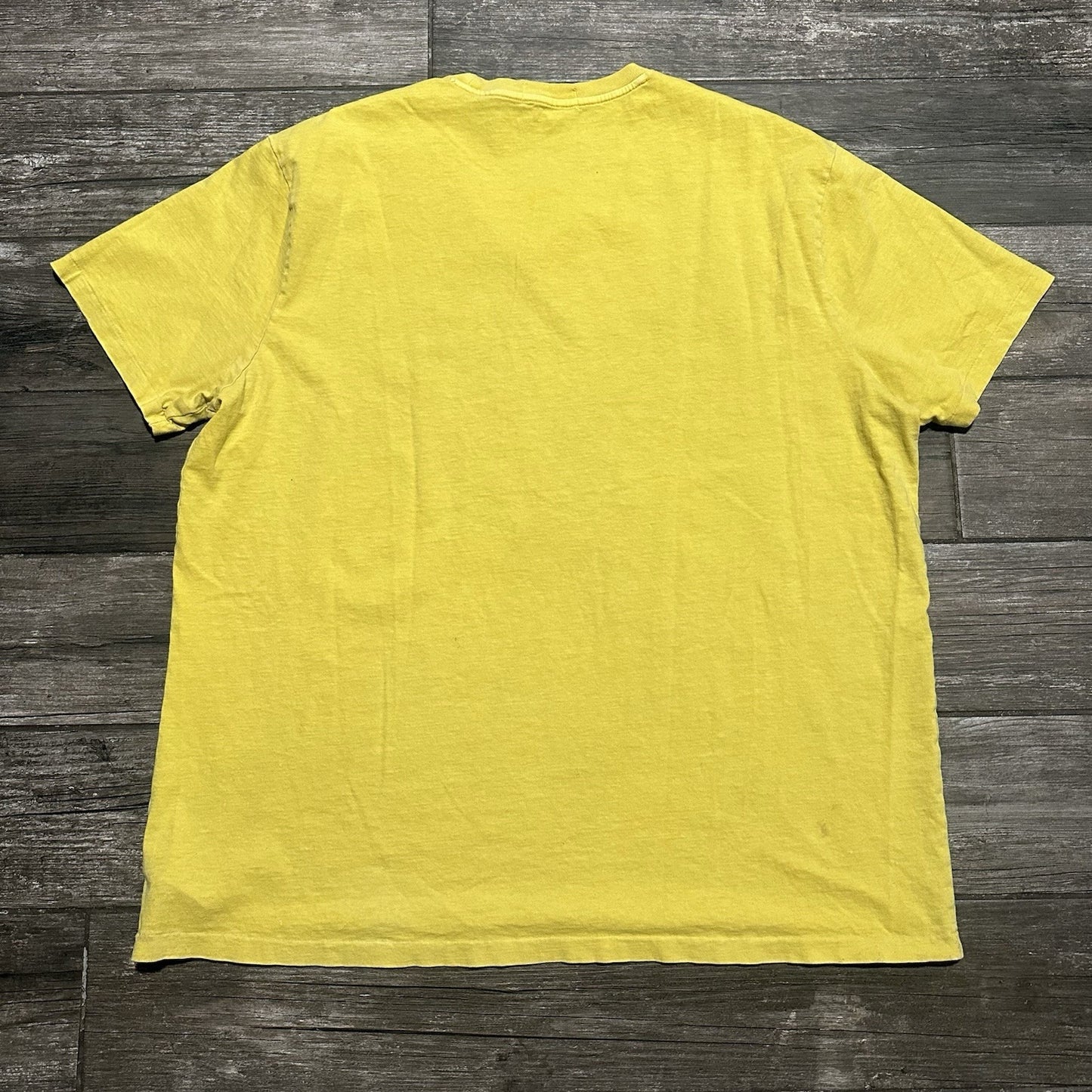 POLO RALPH LAUREN EMBROIDERED PARROT YELLOW T-SHIRT 2XL-BIG 2XB Yesterday's Fits Clothing Fashion Vintage Streetwear Fashion Item