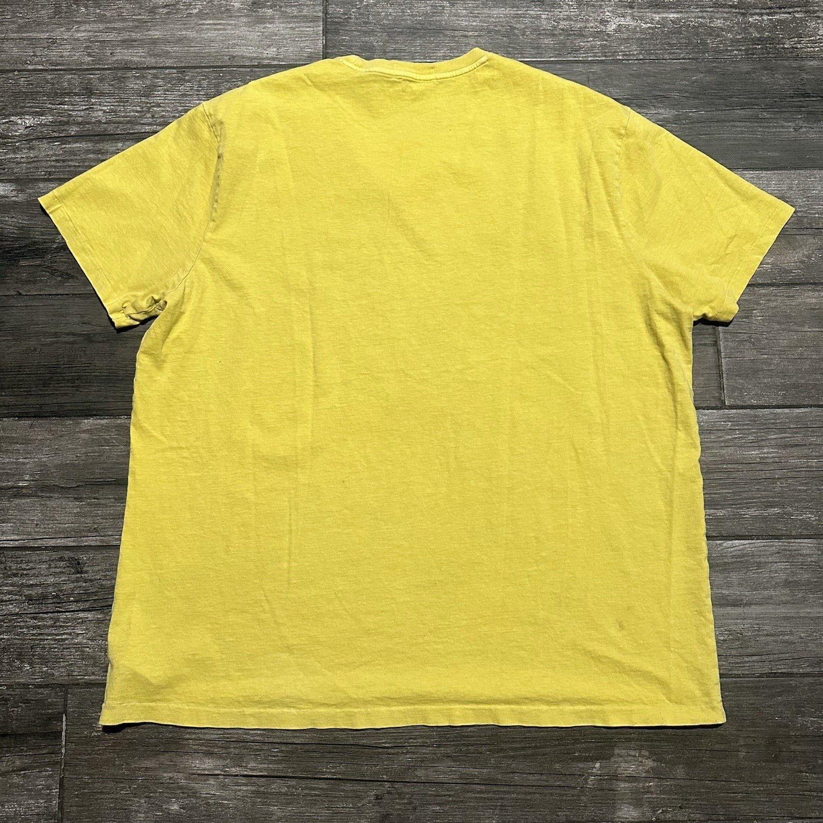 POLO RALPH LAUREN EMBROIDERED PARROT YELLOW T-SHIRT 2XL-BIG 2XB Yesterday's Fits Clothing Fashion Vintage Streetwear Fashion Item
