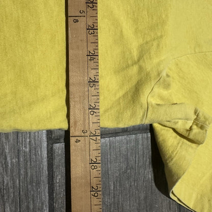 POLO RALPH LAUREN EMBROIDERED PARROT YELLOW T-SHIRT 2XL-BIG 2XB Yesterday's Fits Clothing Fashion Vintage Streetwear Fashion Item