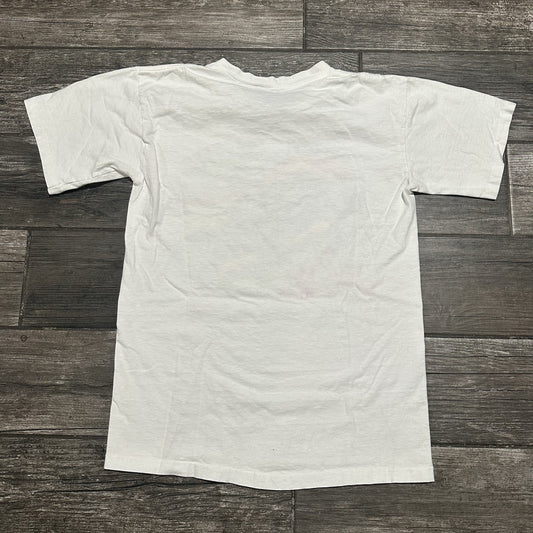 VTG 1989 DAYTONA 500 WINSTON CUP SERIES NASCAR RACING WHITE T-SHIRT FITS SZ M Yesterday's Fits Clothing Fashion Vintage Streetwear Fashion Item