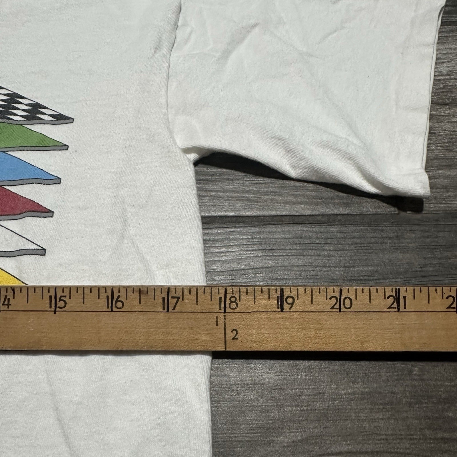 VTG 1989 DAYTONA 500 WINSTON CUP SERIES NASCAR RACING WHITE T-SHIRT FITS SZ M Yesterday's Fits Clothing Fashion Vintage Streetwear Fashion Item