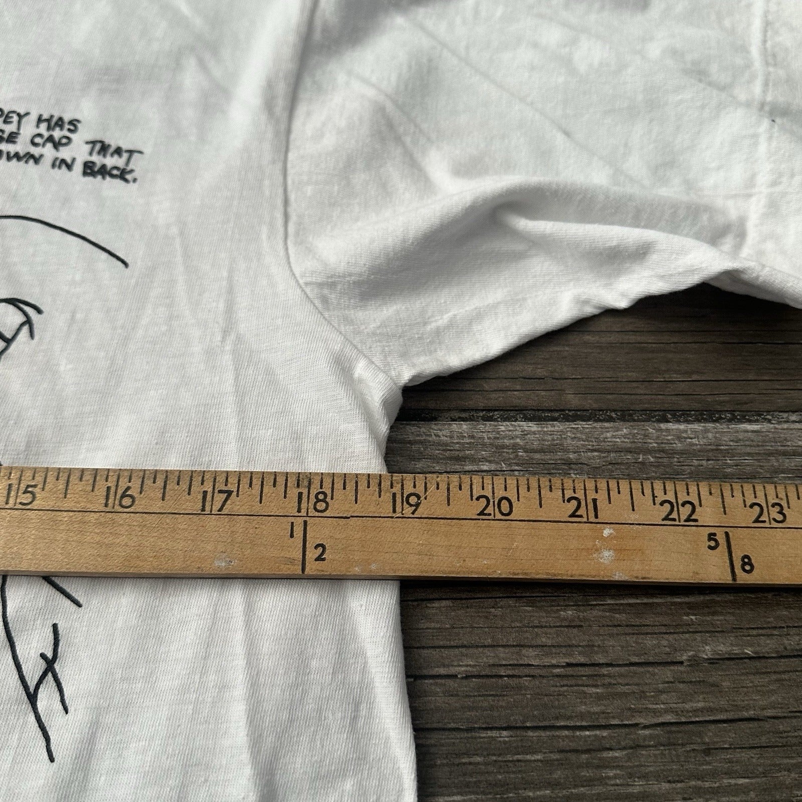 VTG DISNEY SNOW WHITE & THE 7 DWARFS DOPEY ANATOMY T-SHIRT WHITE SZ M Yesterday's Fits Clothing Fashion Vintage Streetwear Fashion Item