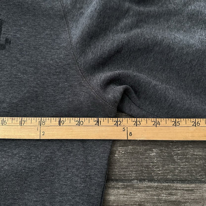 Y2K NIKE FOOTBALL PULLOVER GREY WORKOUT HOODIE SWEATSHIRT SZ M CENTER SWOOSH Yesterday's Fits Clothing Fashion Vintage Streetwear Fashion Item