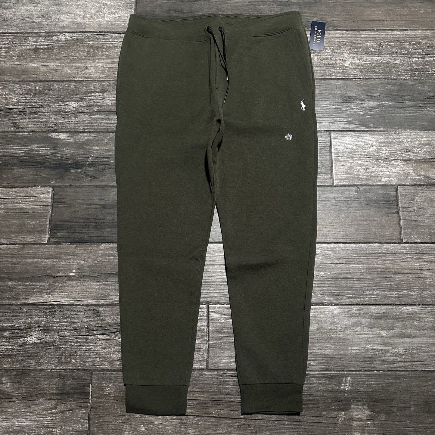 NWT POLO RALPH LAUREN OLIVE GREEN JOGGER SWEATS SWEATPANTS PANTS SZ XXL Yesterday's Fits Clothing Fashion Vintage Streetwear Fashion Item