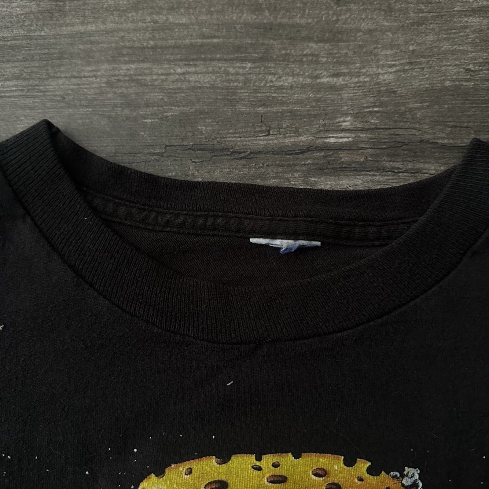 VTG 1995 SALEM GREEN BAY PACKERS CHEESEHEADS CHARACTER T-SHIRT BLACK SZ XL Yesterday's Fits Clothing Fashion Vintage Streetwear Fashion Item