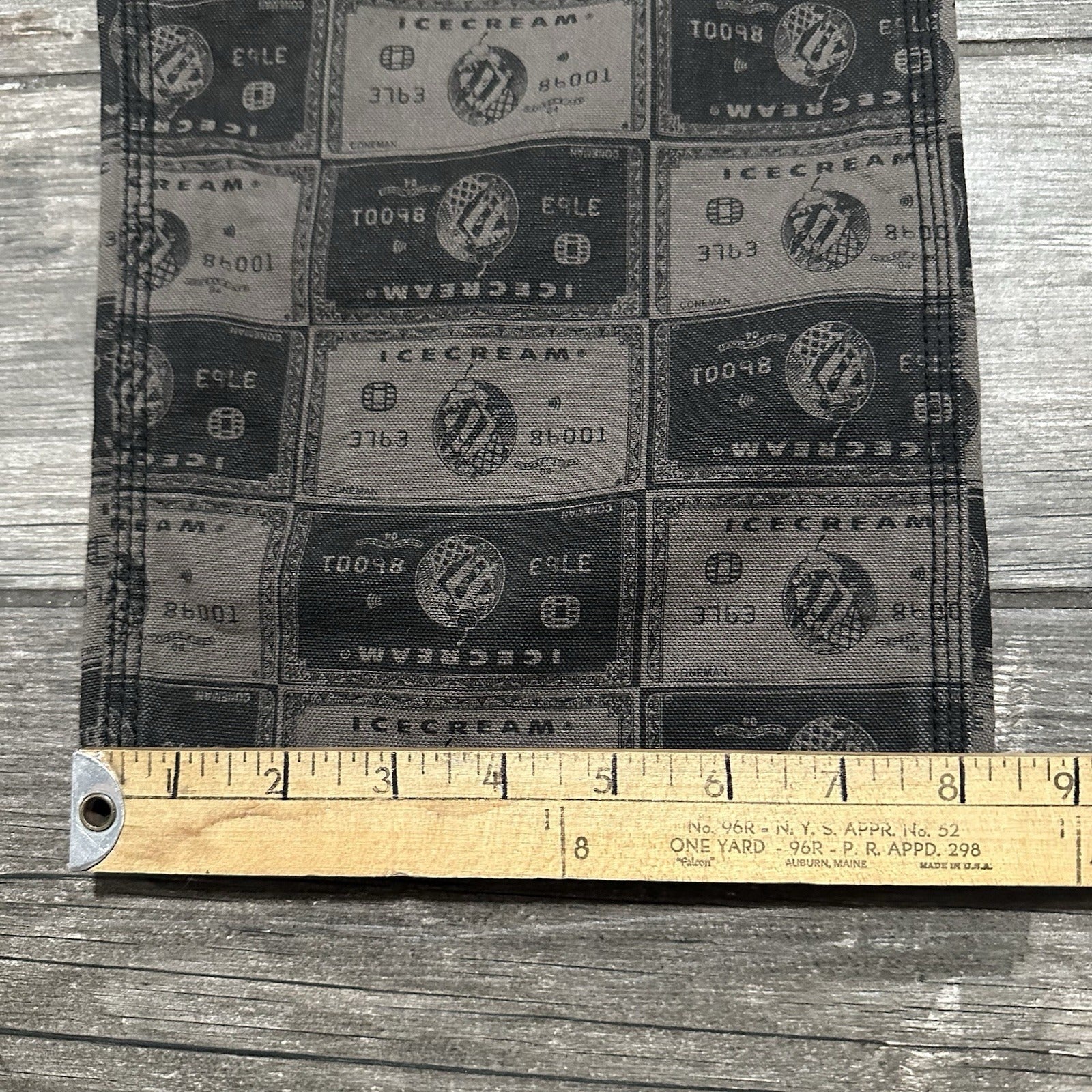 NWT $205 ICECREAM CHARGE DOUBLE KNEE ALL OVER PRINT CARPENTER PANTS 34x32 AOP Yesterday's Fits Clothing Fashion Vintage Streetwear Fashion Item