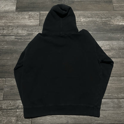 Y2K SPITFIRE SKATE HOODIE SWEATSHIRT BLACK RED PULLOVER FADED DISTRESSED SZ M Yesterday's Fits Clothing Fashion Vintage Streetwear Fashion Item