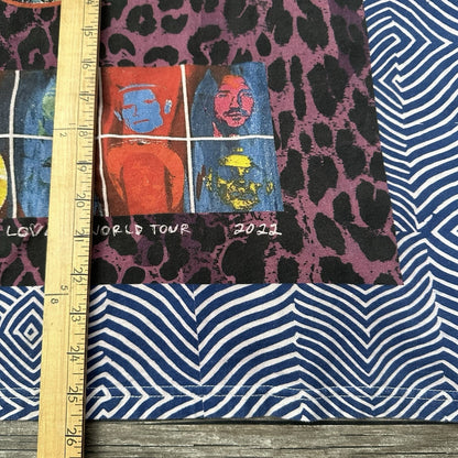 RED HOT CHILI PEPPERS UNLIMITED LOVE WORL TOUR AOP T-SHIRT 2XL MICHAEL RIOS Yesterday's Fits Clothing Fashion Vintage Streetwear Fashion Item