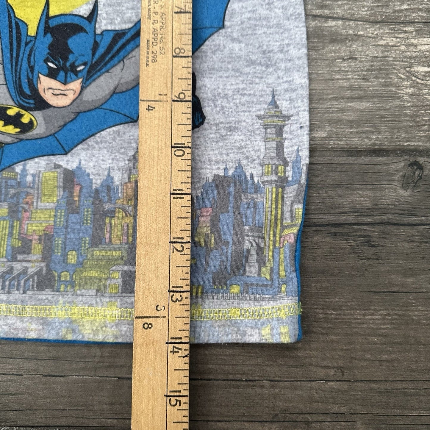 VTG BATMAN LONG SLEEVE AOP SLEEPWEAR SHIRT SZ 2T DARK NIGHT CARTOON SUPERHERO Yesterday's Fits Clothing Fashion Vintage Streetwear Fashion Item