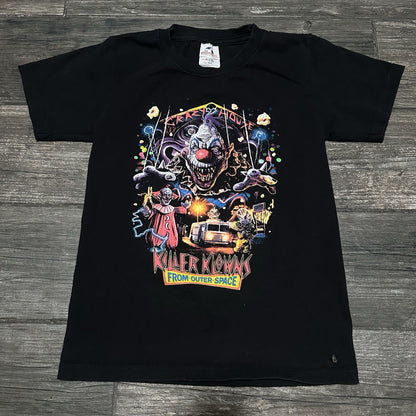 Y2K KILLER KLOWNS FROM OUTER SPACE BLACK SHORT SLEEVE T-SHIRT YOUTH SZ L KIDS Yesterday's Fits Clothing Fashion Vintage Streetwear Fashion Item