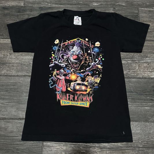 Y2K KILLER KLOWNS FROM OUTER SPACE BLACK SHORT SLEEVE T-SHIRT YOUTH SZ L KIDS Yesterday's Fits Clothing Fashion Vintage Streetwear Fashion Item