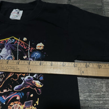 Y2K KILLER KLOWNS FROM OUTER SPACE BLACK SHORT SLEEVE T-SHIRT YOUTH SZ L KIDS Yesterday's Fits Clothing Fashion Vintage Streetwear Fashion Item