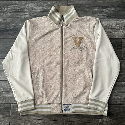 NHL LAS VEGAS GOLDEN KNIGHTS AOP ALL OVER PRINT GOLD TRACK JACKET HOCKEY SZ XL Yesterday's Fits Clothing Fashion Vintage Streetwear Fashion Item