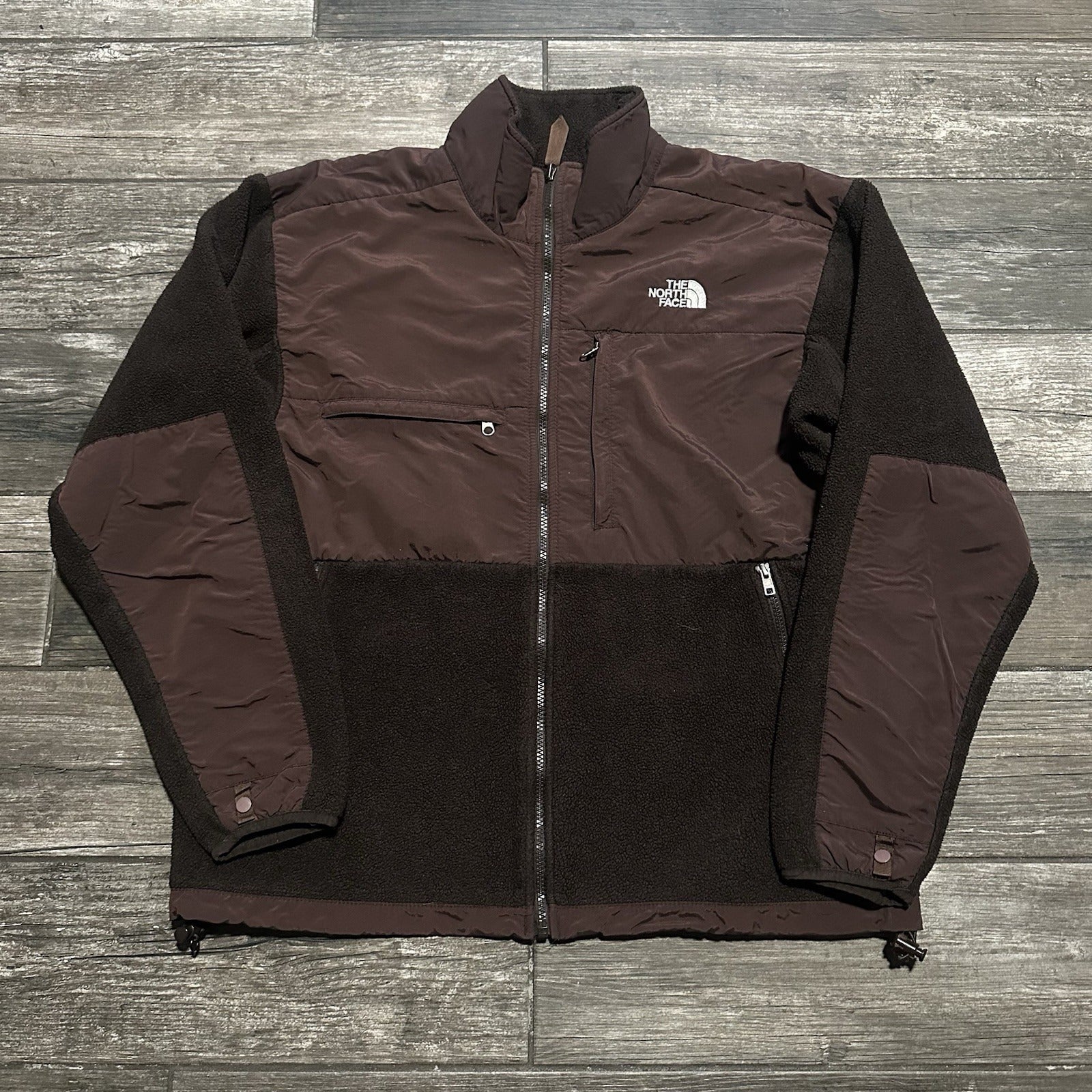 Y2K THE NORTH FACE BROWN DENALI ZIP UP SHERPA JACKET SZ MEN'S L WINTER Yesterday's Fits Clothing Fashion Vintage Streetwear Fashion Item