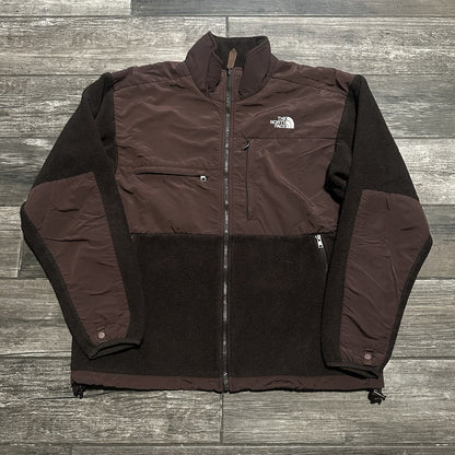Y2K THE NORTH FACE BROWN DENALI ZIP UP SHERPA JACKET SZ MEN'S L WINTER Yesterday's Fits Clothing Fashion Vintage Streetwear Fashion Item