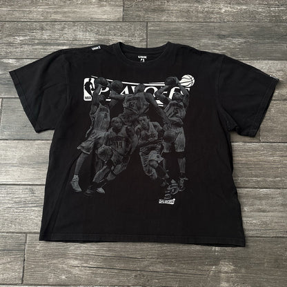2009-10 ORLANDO MAGIC NBA PLAYOFFS ROSTER T-SHIRT BLACK XXL HOWARD NELSON BARNES Yesterday's Fits Clothing Fashion Vintage Streetwear Fashion Item