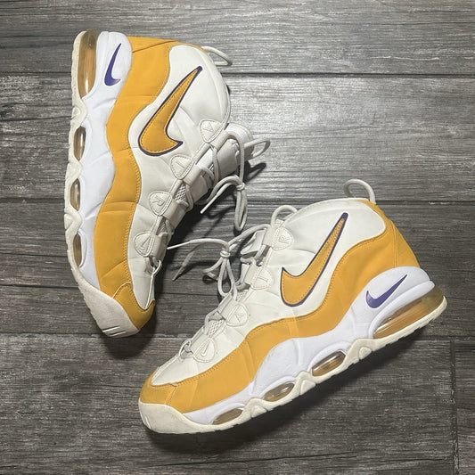 NIKE AIRMAX TEMPO DEL SOL YELLOW WHITE 624011 711 SNEAKERS MENS NO BOX SZ 13 Yesterday's Fits Clothing Fashion Vintage Streetwear Fashion Item