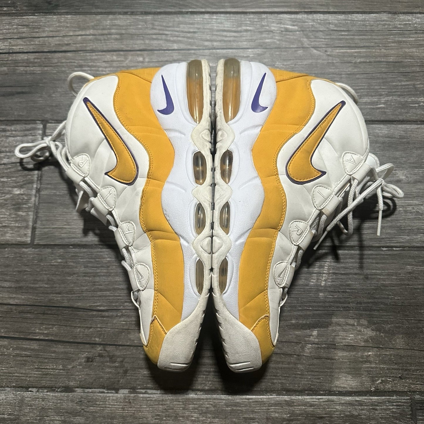 NIKE AIRMAX TEMPO DEL SOL YELLOW WHITE 624011 711 SNEAKERS MENS NO BOX SZ 13 Yesterday's Fits Clothing Fashion Vintage Streetwear Fashion Item