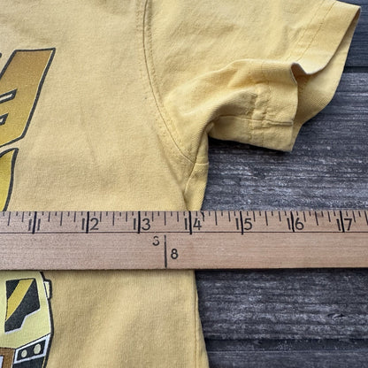 VTG TRANSFORMERS ANIMATED YELLOW YOUTH T-SHIRT SZ S SMALL OPTIMUS PRIME Yesterday's Fits Clothing Fashion Vintage Streetwear Fashion Item