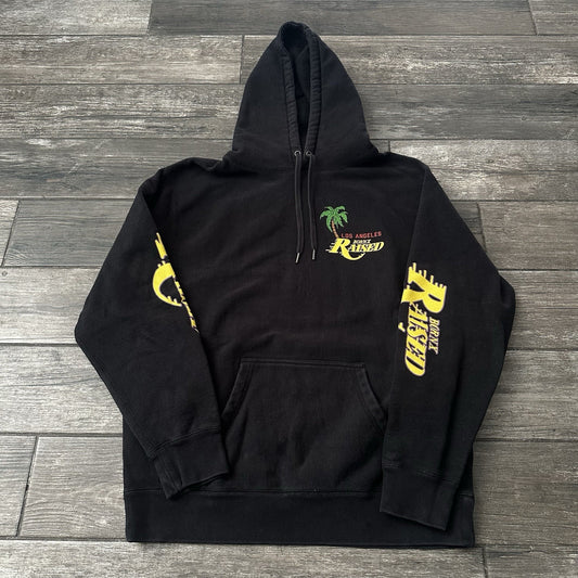 BORN X RAISED LOS ANGELES LAKERS EL BARTO BART SIMPSON BLACK HOODIE BASKETBALL L Yesterday's Fits Clothing Fashion Vintage Streetwear Fashion Item