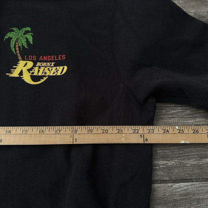 BORN X RAISED LOS ANGELES LAKERS EL BARTO BART SIMPSON BLACK HOODIE BASKETBALL L Yesterday's Fits Clothing Fashion Vintage Streetwear Fashion Item