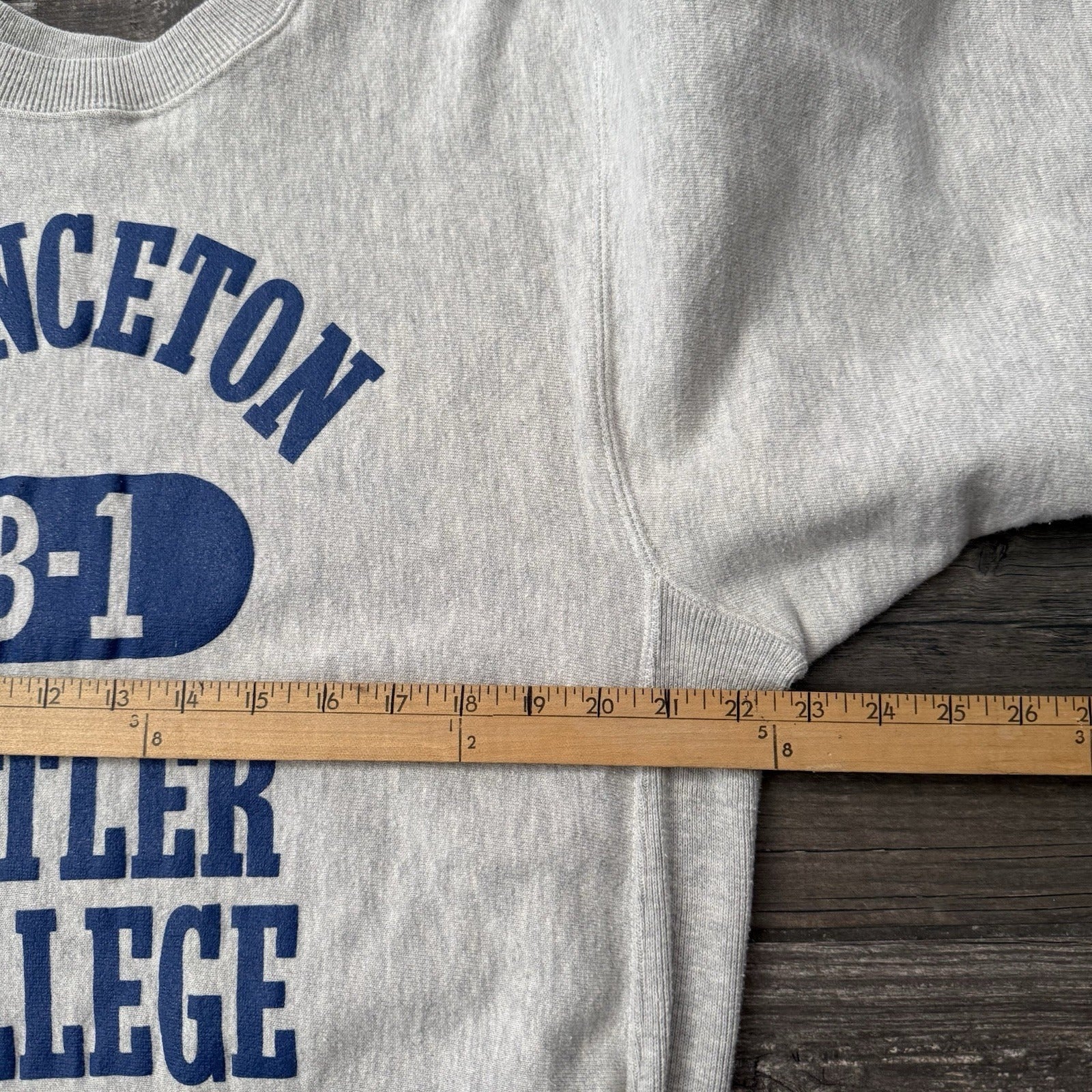 VTG 80'S PRINCETON BUTLER COLLEGE B-1 USA CREWNECK RUGGED SWEATS SWEATSHIRT SZ L Yesterday's Fits Clothing Fashion Vintage Streetwear Fashion Item